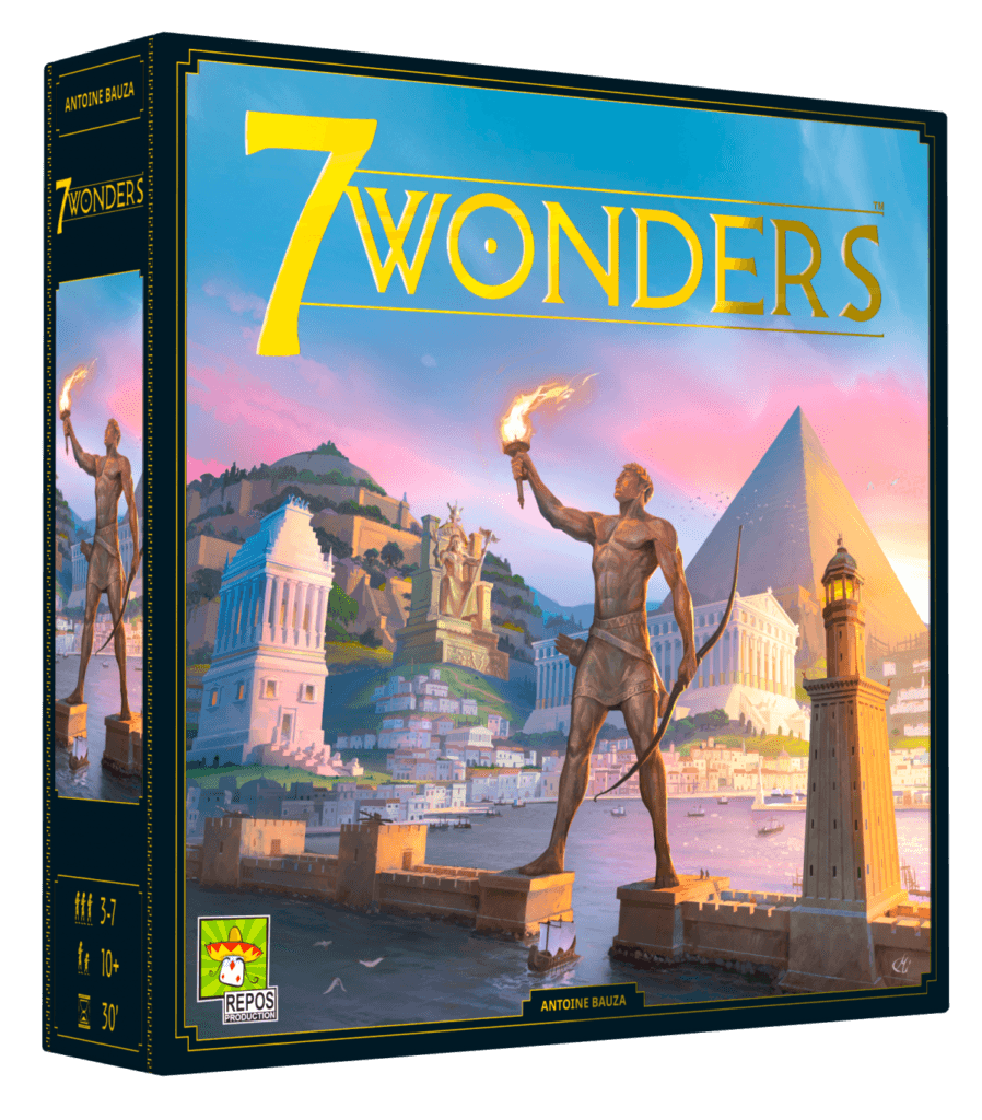 7 Wonders Board Game Box