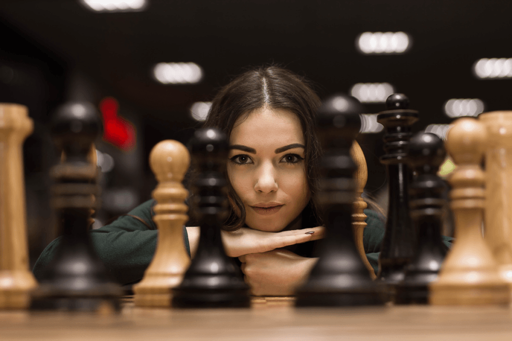 Female chess player
